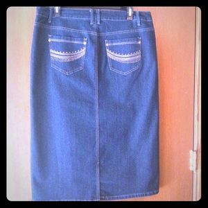 Jean Skirt